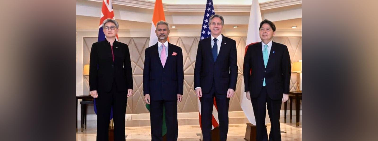  Quad Foreign Ministers' Meeting held in New Delhi